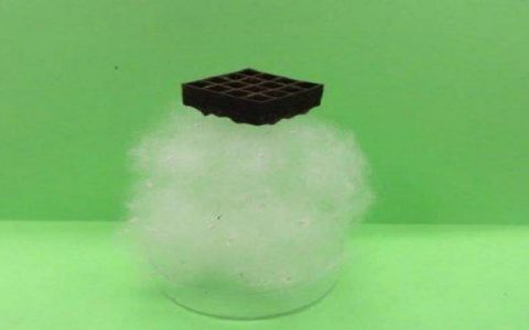 如何使得石墨烯保持3D结构？冻起来就好！