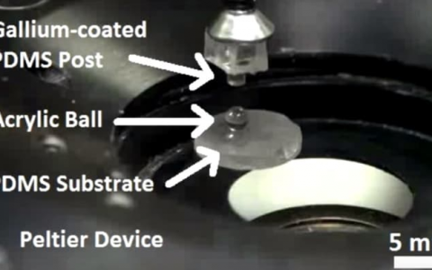 用镓做粘合剂 可按需要“打开”或“关闭”