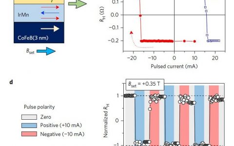 Nat. Nanotech. 无需外场辅助 在反铁磁/铁磁/氧化物中实现磁矩翻转