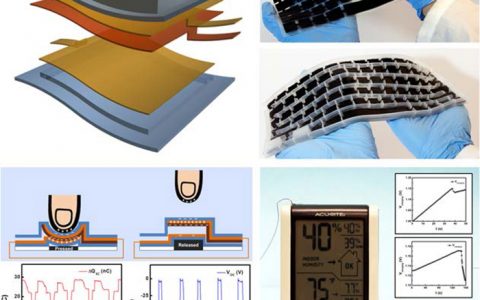 ACS Nano 打字也能发电?! 王中林教授研发可发电的柔性键盘套