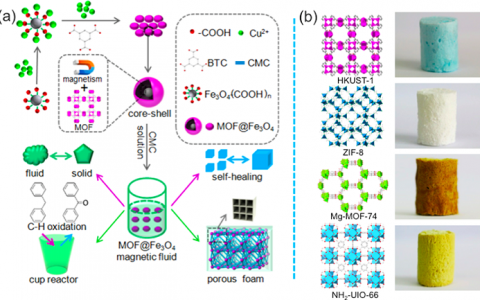 JACS：金属有机骨架化合物(MOFs)“变形记”——从液体到固体再到泡沫的转变