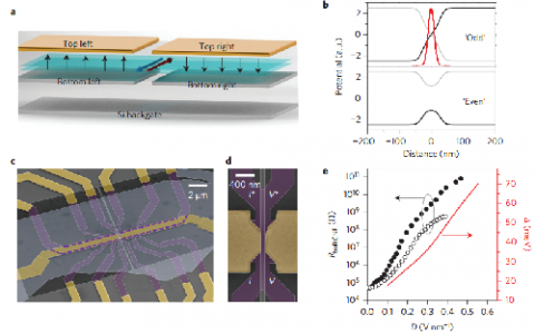 Nat. Nanotech. 双层石墨烯中的门控拓扑传导通道