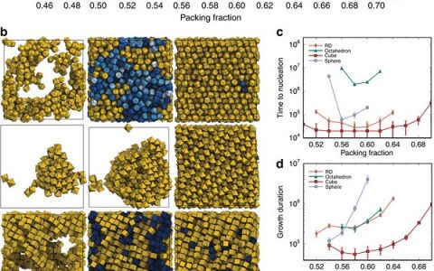 Nature子刊:形状影响的金超晶格有序性