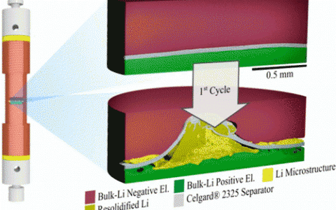 ACS Energy Letters 用锂/锂对电池来无损研究锂离子电池过度充放电时的短路