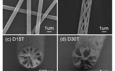 Macromolecules:国立台湾大学-一步法电纺技术制备非溶剂诱导性的超高吸油大孔纤维