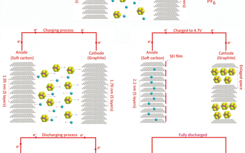 湖南大学Adv. Energy Mater.：软碳首次用作钠基双离子全电池负极材料，比容量可达103 mAh•g-1