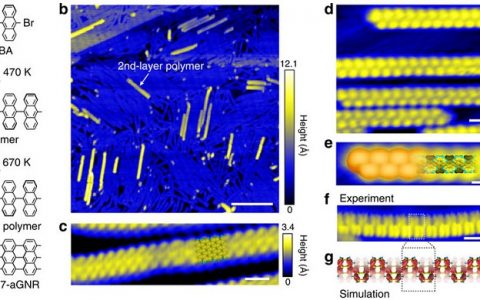 Nature子刊:准自由态链状聚合物到石墨烯纳米带的可控转变