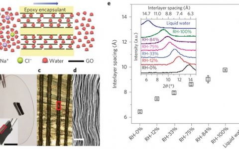 Nature子刊:诺奖得主Geim团队-层间距可控的氧化石墨烯离子筛分膜