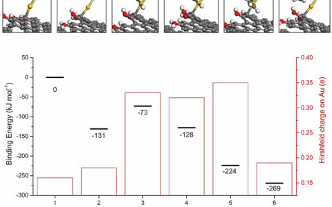 Science:碳载金催化乙炔氢氯化的机理分析