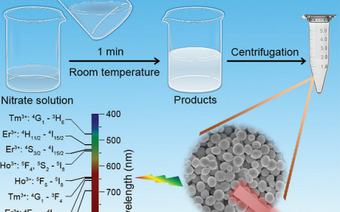 中科院长春应化所Adv.Mater.:室温下超快速合成NaBiF4上转换纳米颗粒的新型六方相