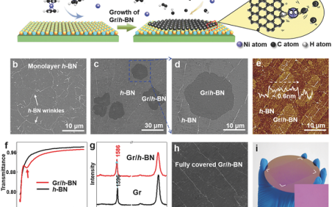 北大&清华Adv. Mater.:石墨烯前体促进石墨烯/ h-BN垂直异质结构快速生长及其在OLEDs中的应用