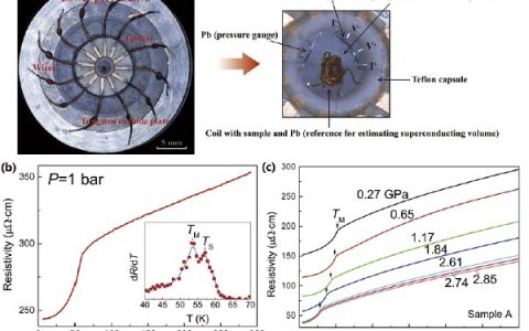 科技资讯写作大赛｜Sci. Bull.：新型铁基超导体Ca0.73La0.27FeAs2中发现了压力诱导的反铁磁到超导转变的双重临界点