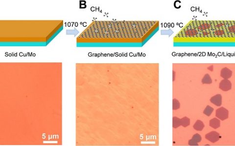 任文才&康宁 ACS Nano: 石墨烯/二维α-Mo2C垂直异质结构