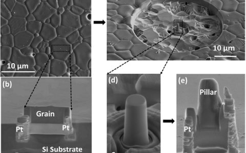 Acta Mater.：小体积氧化锆高温形状记忆和马氏体相变的原位研究