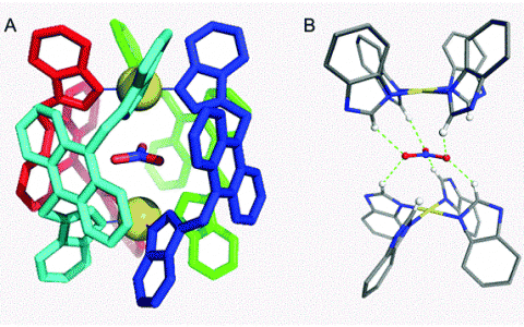 中科院福建物构所孙庆福团队：阴离子识别诱导配位自组装研究获进展