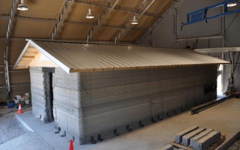 3D打印的军营小屋