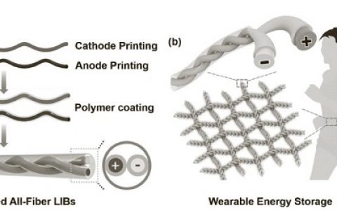 Adv. Funct. Mater.：3D打印纤维锂离子电池助力可穿戴设备储能