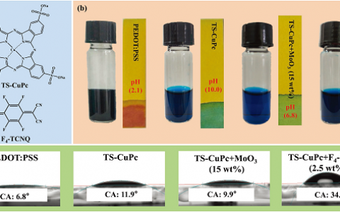 苏州大学廖良生Adv. Energy Mater.：基于铜酞菁掺杂制备正置和倒置的钙钛矿太阳能电池