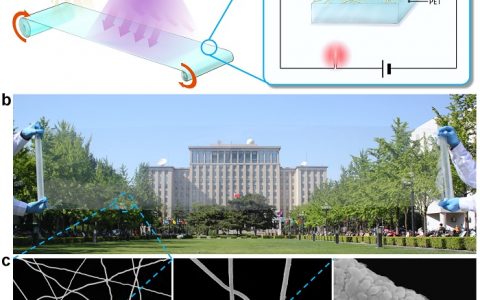 Adv. Mater.：卷对卷工艺生产大面积银纳米纤维网络电极材料并应用于柔性电致变色器件