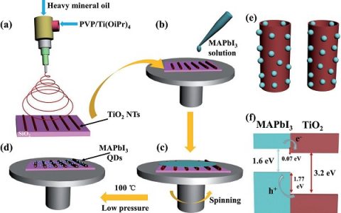 Adv. Funct. Mater.：使用TiO2 NTs/MAPbI3 QDs异质结构获得具有宽带相应的光电探测器