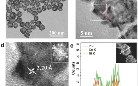 Adv. Mater：用于水分解催化的铱基多孔纳米材料