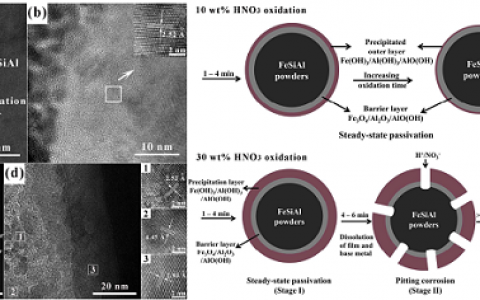 Acta Mater.：HNO3氧化FeSiAl软磁复合物的显微结构、生长机制与磁学性能间的关系