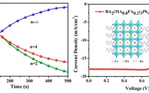 北大周欢萍课题组JACS：探究高性能准二维钙钛矿太阳能电池的结晶动力学