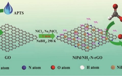 Adv. Mater.: 室温合成的NiPd/NH2-N-rGO作为甲酸选择性脱氢的低成本高效催化剂