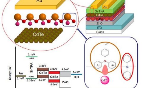 Nano Energy：高效溶液法加工CdTe纳米晶太阳能电池——嵌入新型交联共轭聚合物作为空穴传输层