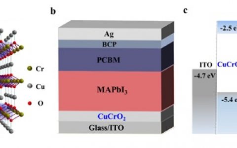 华中科大陈炜Adv. Energy Mater. :基于低温溶液法制备CuCrO2空穴传输层的高效、高光稳定钙钛矿太阳能电池