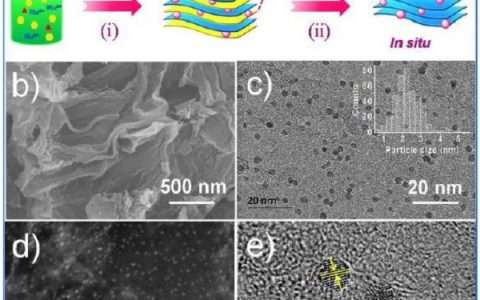 Energy & Environ. Sci.: 氮掺杂炭负载的高分散Ru纳米颗粒——广泛pH和温度范围下的水解产氢