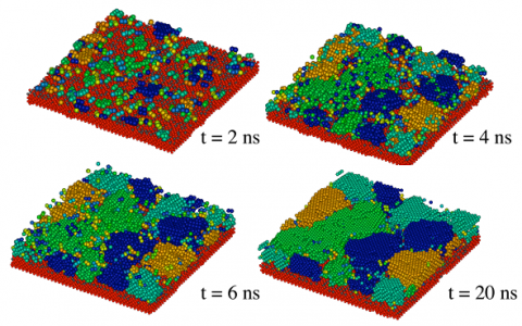 Acta Mater.：Ni/Al活性多层焊接片中在低指数Ni表面的NiAl金属间化合物外延生长