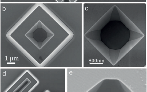 哈佛大学物理系Amir Yacoby团队Adv. Mater.:单晶金刚石中按照晶体学方向的反应离子刻蚀