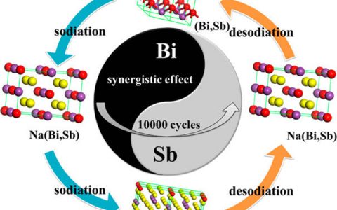 ACS Nano：脱合金策略制备纳米多孔Bi-Sb合金钠离子电池负极材料