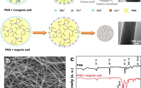Nano Energy：电纺丝纳米纤维的静电作用——双层碳保护CoFe2O4纳米片实现超长寿命和超快锂离子存储