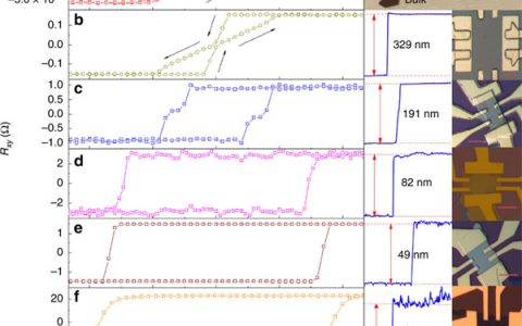 皇家墨尔本理工大学&成均馆大学Nat. Commun. ：纳米片范德华磁性材料Fe3GeTe2的硬磁性能