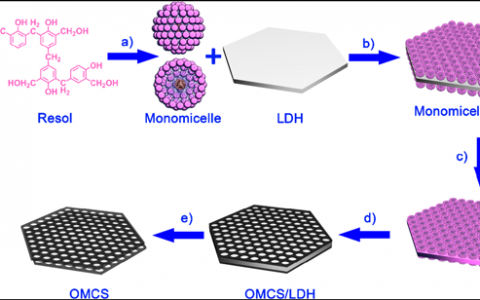 ACS Nano: 具有定向可调节有序介孔的高度均匀碳板