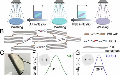 PNAS：具有高强度、高韧性、高导电性的有序交联石墨烯薄膜
