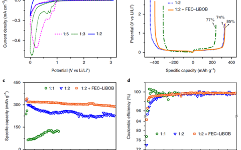 Nature Energy：用于安全锂离子和锂金属电池的高盐溶比不易燃电解液