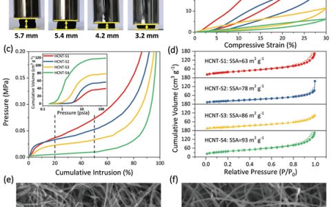 北京大学Adv. Mater.：分级碳纳米管搭接形成的多孔海绵材料在高性能钾离子电池负极中的应用
