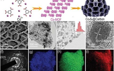 华科韩建涛教授Adv. Energy Mater.: 高性能超级电容器活性材料MOFs衍生蜂巢状Co9S8@C