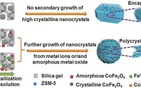 Adv.Funct.Mater：CoFe2O4纳米晶介导的磁功能ZSM-5催化剂的晶化策略