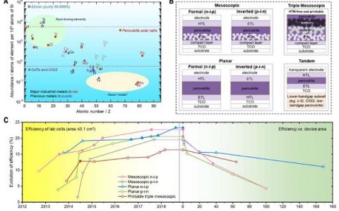 国内外四位大牛联手Science:钙钛矿太阳能电池的商业化挑战