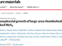 南大最新Nat. Mater.:突破晶圆级二维半导体堆垛调控技术