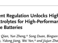 福州大学郑云教授/张久俊院士:“微环境调控”策略加速Li+传导!