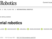 Science Robotics综述：超材料机器人