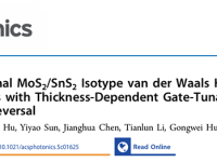 西工大黄维院士团队黄佛保与三峡大学胡功伟ACS Photonics：栅压+厚度调谐整流反转特性的MoS2/SnS2同型范德华异质结光探测器