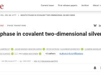 维也纳大学关于二维晶体的Science