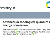 云斯宁教授团队JMCA综述揭示能源转换新路径：拓扑量子材料领航未来绿色能源