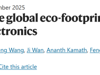 美国芝加哥大学田博之教授最新Nature:量化可穿戴医疗电子设备的全球生态足迹